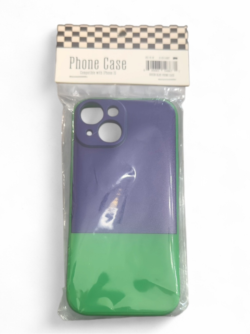 iPhone 15 Two-Tone Green/Blue Phone Case for Apple iPhone 15 (NWT)
